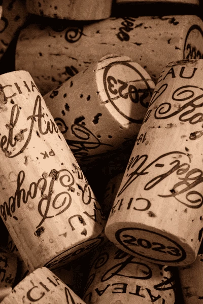 bouchon en liège Blaye Côtes de bordeaux
